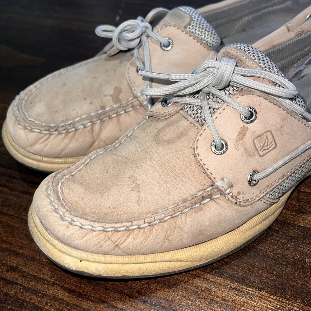 Sperry Top-Sider Intrepid 2 Eye Linen/Mesh Boat Shoe 9774829 Women Size 9 M - Picture 9 of 12